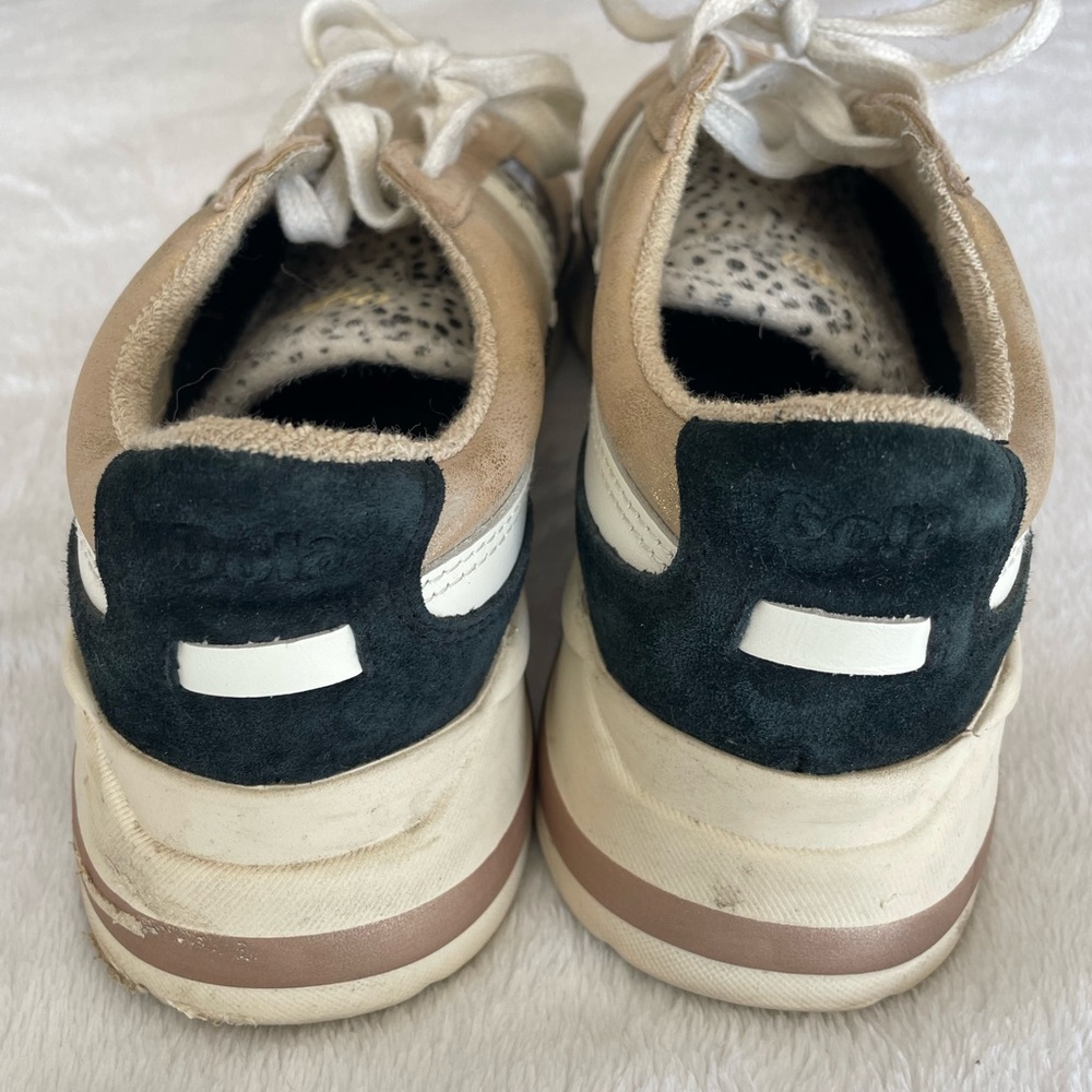 Gola Women's Gold and Black Sneakers - Picture 6 of 6